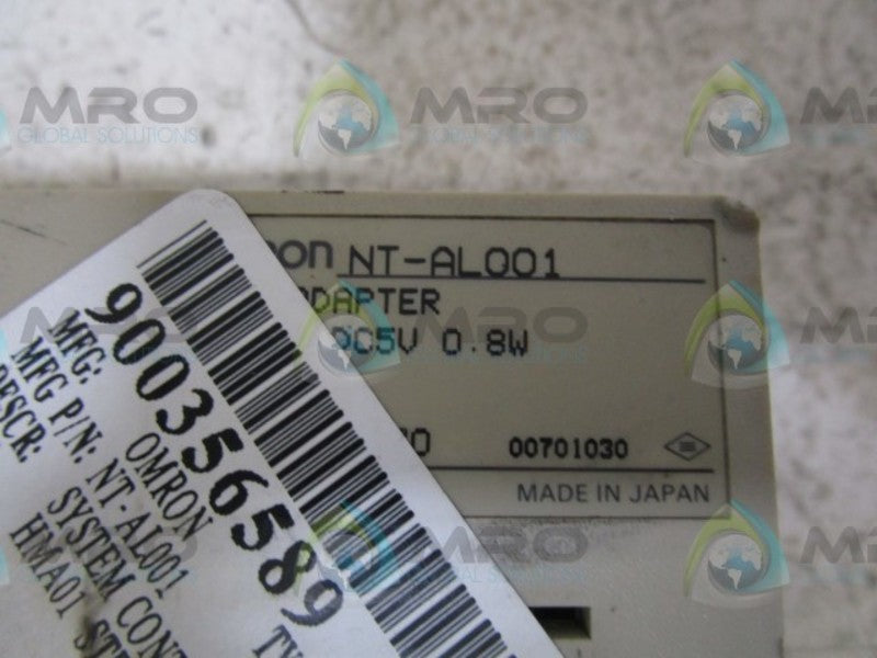 OMRON NT-AL001 LINK ADAPTOR  UNMP