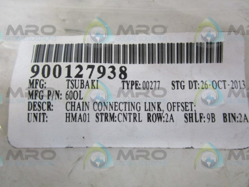 LOT OF 10 TSUBAKI 60OL OFFSET LINK NSNP