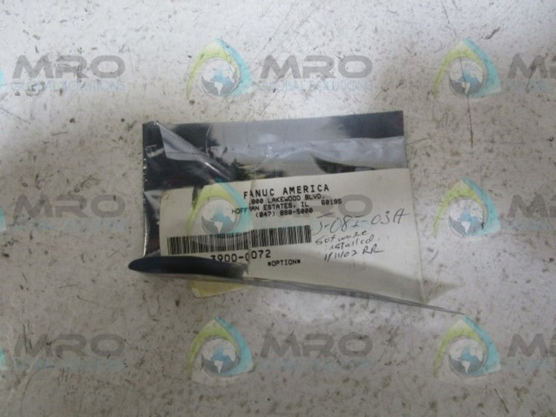 FANUC A20B-3900-0072 MEMORY MODULE  NSNP
