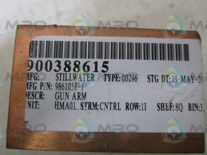STILLWATER 9861058-1 GUN ARM  NSNP