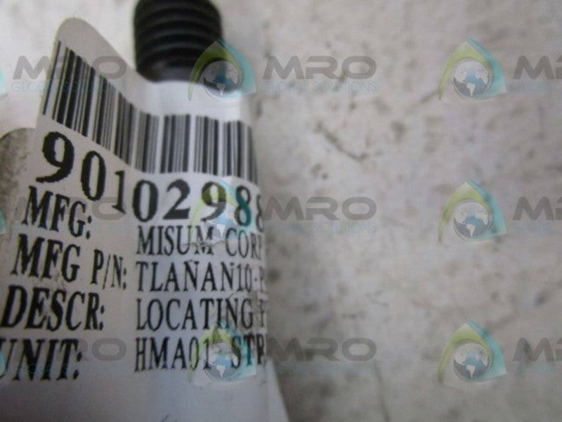 LOT OF 2 MISUM TLANAN10-P9.7-B20-L15-RC60 LOCATING PIN NSNP