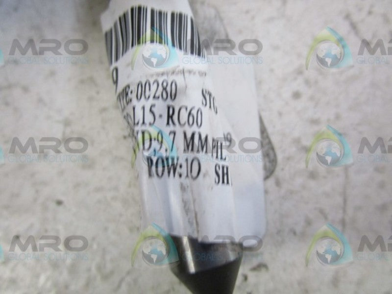 LOT OF 2 MISUM TLANAN10-P9.7-B20-L15-RC60 LOCATING PIN NSNP
