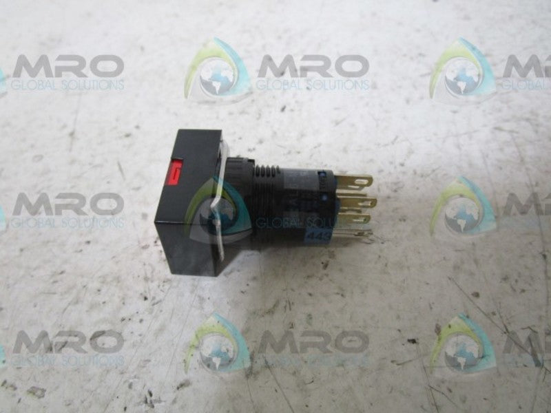 LOT OF 2 IDEC AL6G-M24R PUSH BUTTON NSMP