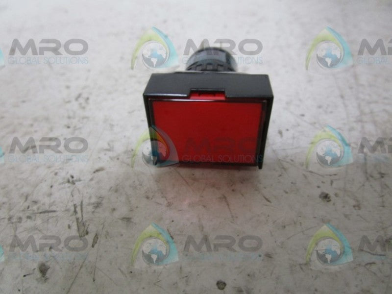 LOT OF 2 IDEC AL6G-M24R PUSH BUTTON NSMP