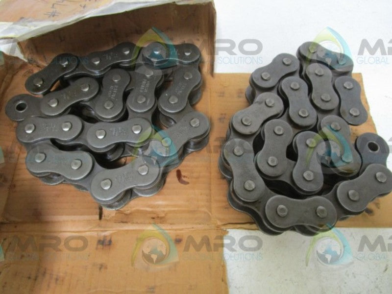 LOT OF 2 TSUBAKI 140CB ROLLER CHAIN NSMP