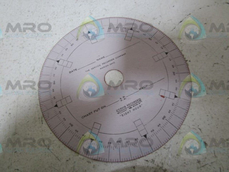LOT OF 250 SERVICE RECORDER 608-3 NSMP