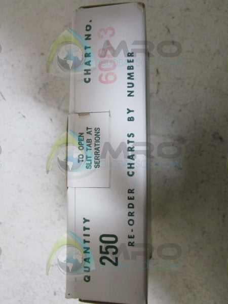 LOT OF 250 SERVICE RECORDER 608-3 NSMP