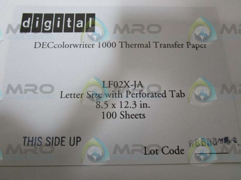 LOT OF 100 DIGITAL LF02X-JA NSNP
