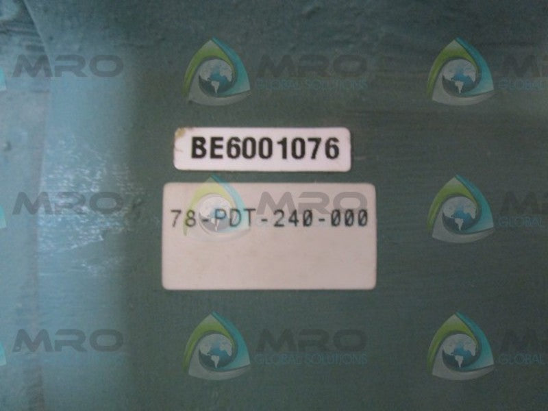 RELIANCE 78-PDT-240-000 MOTOR  NSNP