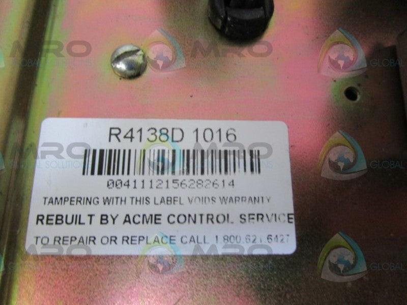 HONEYWELL R4138D 1016 CONTROL AMPLIFIER  UNMP