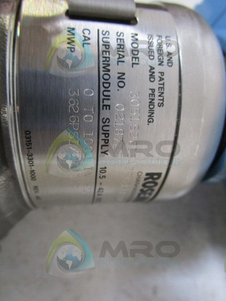 ROSEMOUNT 3051S2CD3A2F12A1AB1M5 TRANSMITTER  NSMP