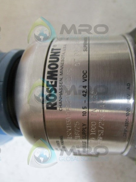 ROSEMOUNT 3051S2CD3A2F12A1AB1M5 TRANSMITTER  NSMP