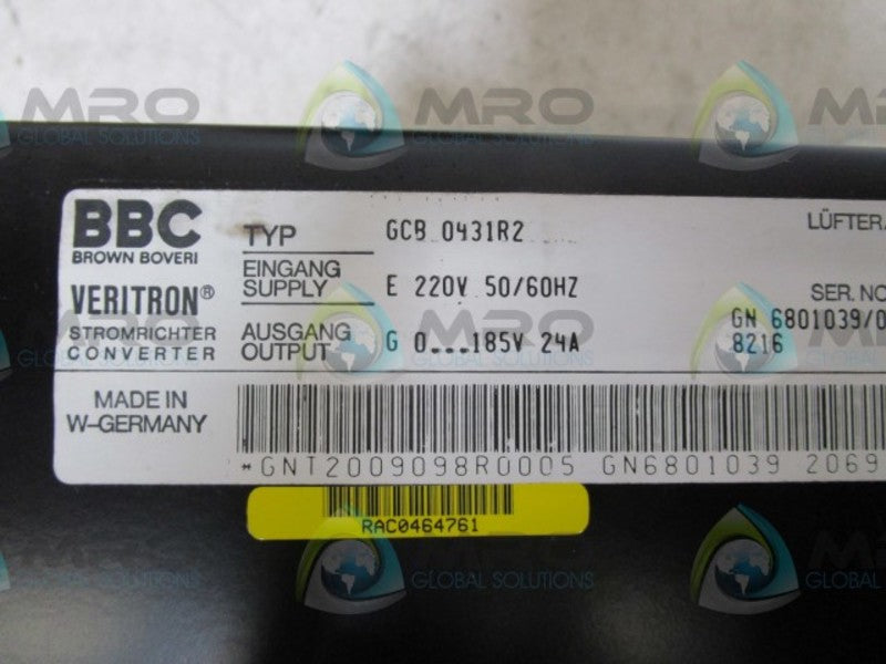 BBC GCB-0431R2 CONVETER  NSMP