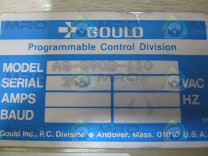 GOULD AS-890B-110 REMOTE I/O PROCESSOR MODULE  UNMP