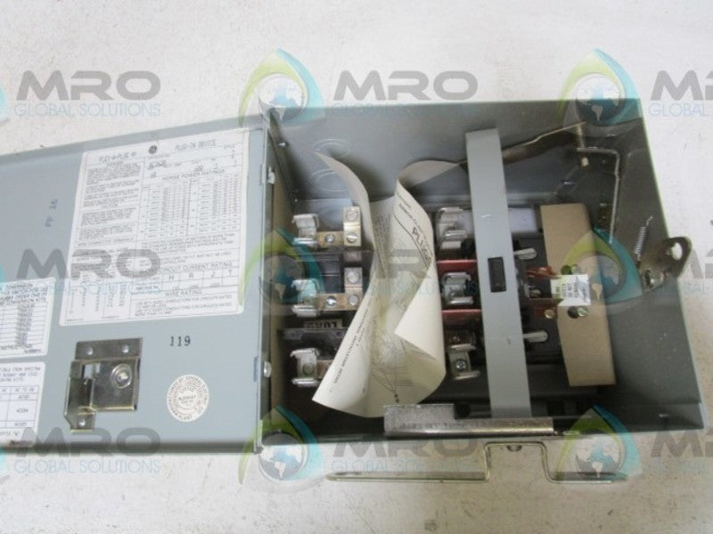 GENERAL ELECTRIC AC362R BUSWAY SWITCH  NSNP