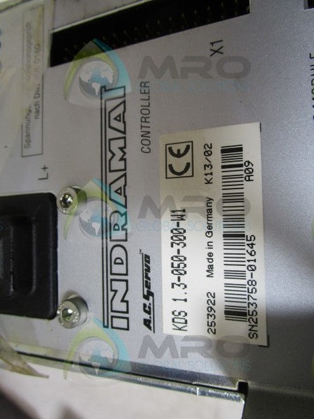 INDRAMAT KDS1.3-050-300-W1 SERVO AMPLIFIER  NSNP