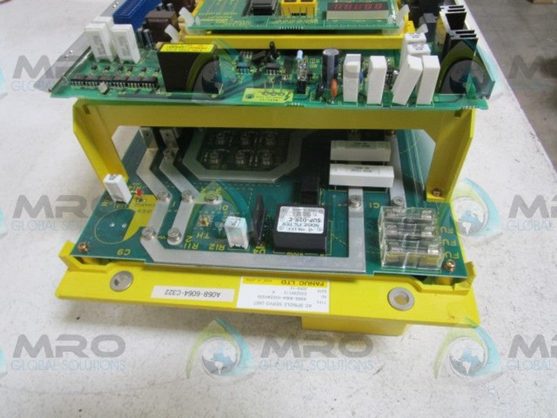 FANUC A06B-6064-H322 SERVO AMPLIFIER (AS IS)  UNMP