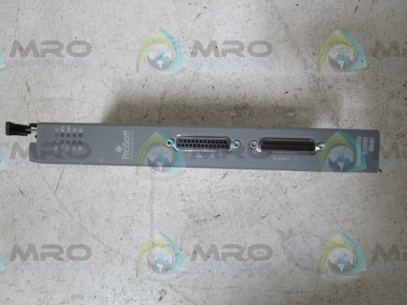 PROSOFT 3100-MCM COMMUNICATION INTERFACE MODULE  NSNP