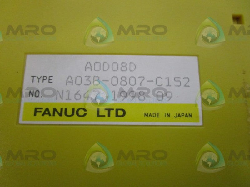 FANUC A03B-0807-C152  (AS PICTURED)  NSNP