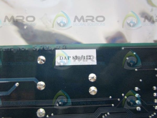 MICROSTAR MSPCB076-01 DAP280/103 CIRCUIT BOARD  NSNP