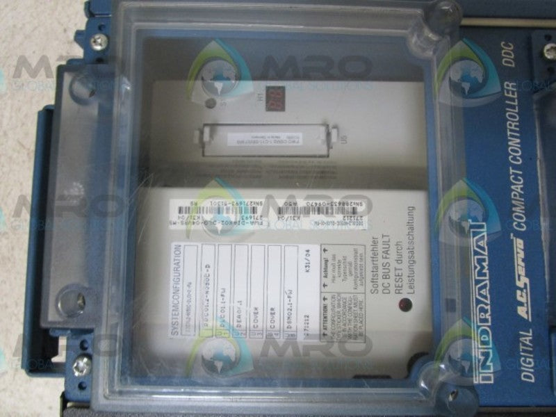 INDRAMAT DDC01.2-N050C-DL01-01-FW SERVO COMPACT CONTROLLER  UNMP