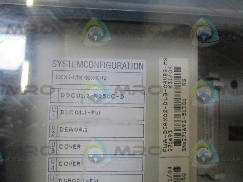 INDRAMAT DDC01.2-N050C-DL01-01-FW SERVO COMPACT CONTROLLER  UNMP