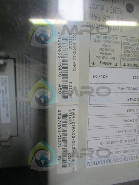 INDRAMAT DDC01.2-N050C-DL01-01-FW SERVO COMPACT CONTROLLER  UNMP