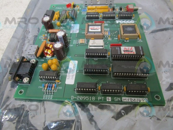 TOCCO D-209518 CONTROL BOARD (AS IS)  NSNP