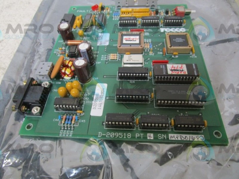 TOCCO D-209518 CONTROL BOARD (AS IS)  NSNP