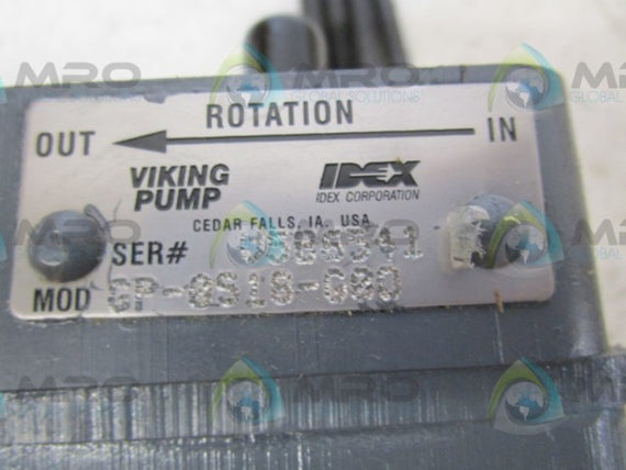 VIKING PUMP GP-0S18-G0O HYDRAULIC PUMP  NSMP