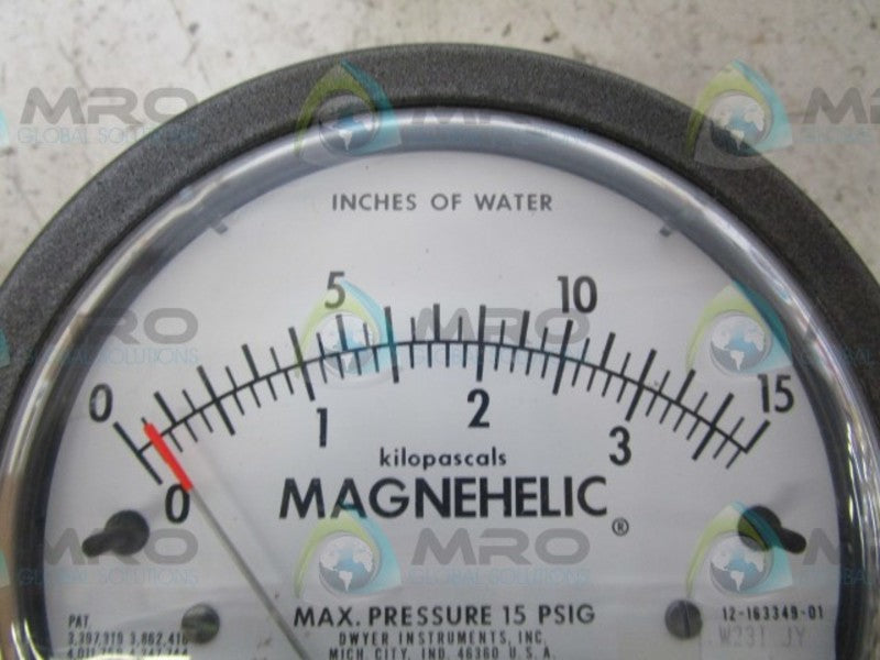 DWYER 163349-00 PRESSURE GAUGE  NSMP