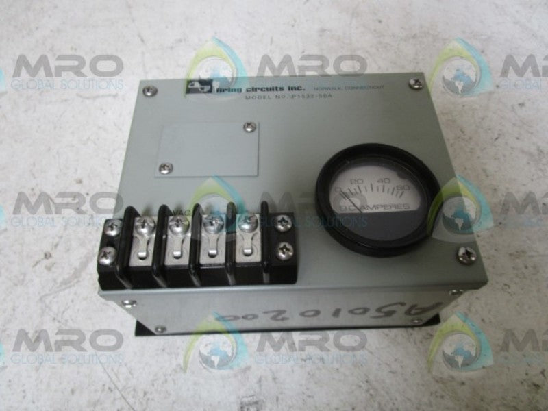 FIRING CIRCUITS P1532-50A DC METER MODULE  NSNP
