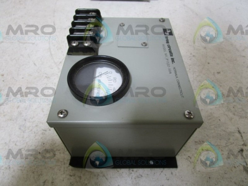 FIRING CIRCUITS P1532-50A DC METER MODULE  NSNP