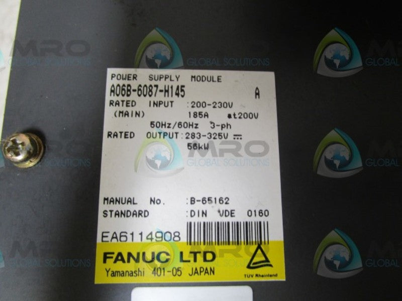 FANUC A06B-6087-H145  UNMP