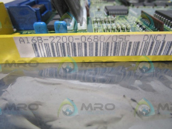 FANUC A16B-2200-0680 PC BOARD AXIS CONTROL  NSNP