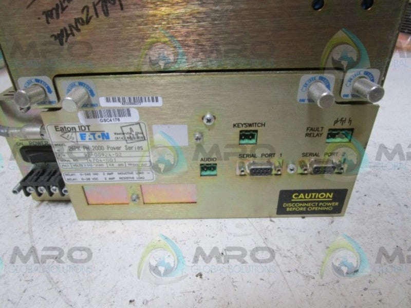 CUTLER HAMMER 91-01095-00 CRT MODULE W/ 42-00924-02  UNMP
