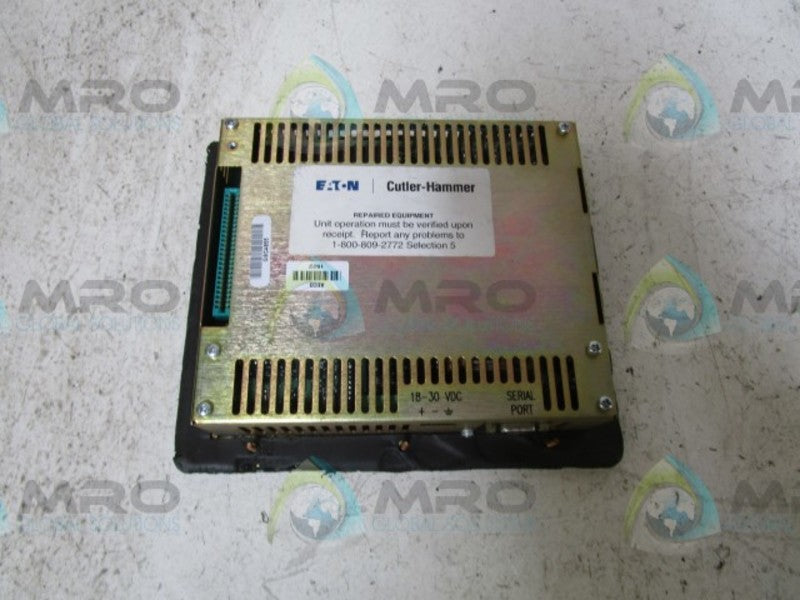 CUTLER HAMMER 92-01227-01 OPERATOR INTERFACE PANELMATE   UNMP