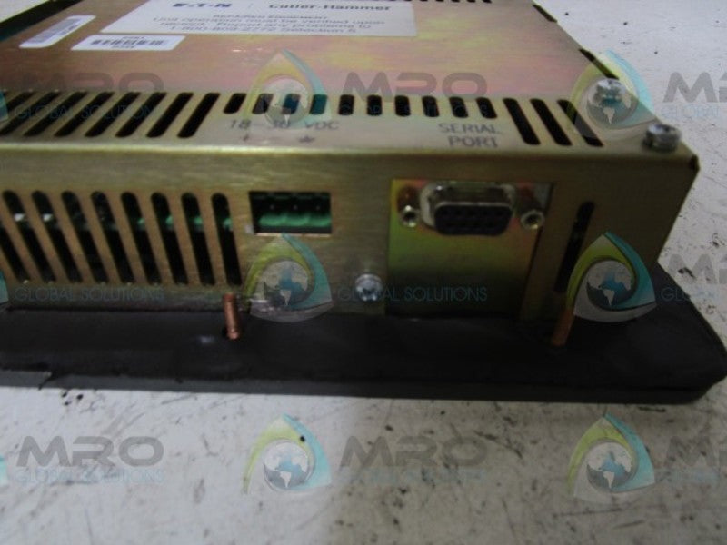 CUTLER HAMMER 92-01227-01 OPERATOR INTERFACE PANELMATE   UNMP