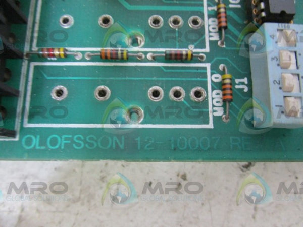 OLOFSSON 12-10007 CIRCUIT BOARD  UNMP