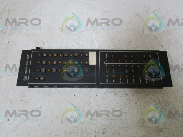 ALLEN BRADLEY 905590-01 INTERFACE PANEL FOR KEYBOARD  UNMP