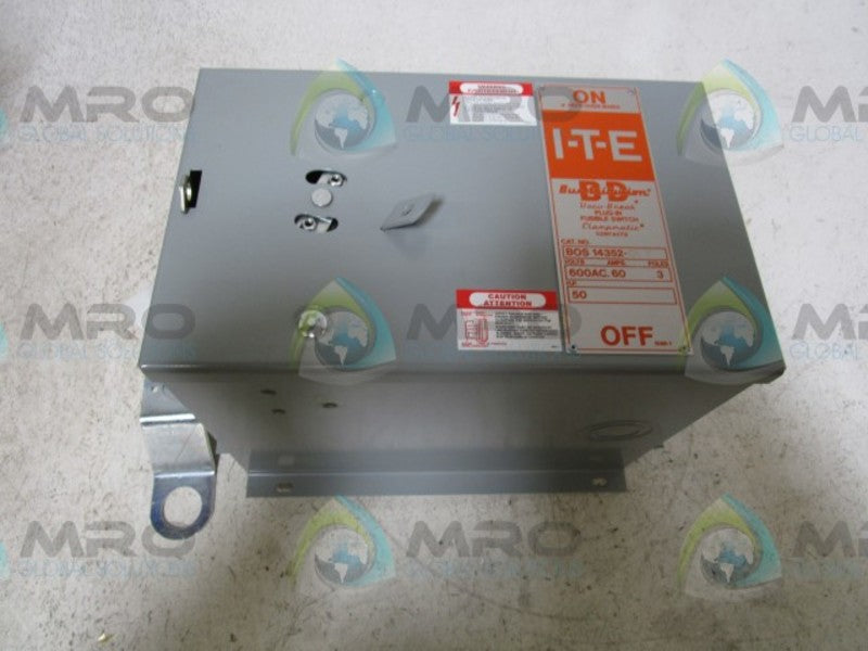 SIEMENS BOS 14352-RZ 60A 600V NSMP