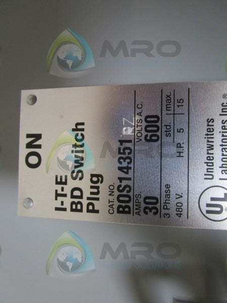 SIEMENS BOS14351RZ NSMP