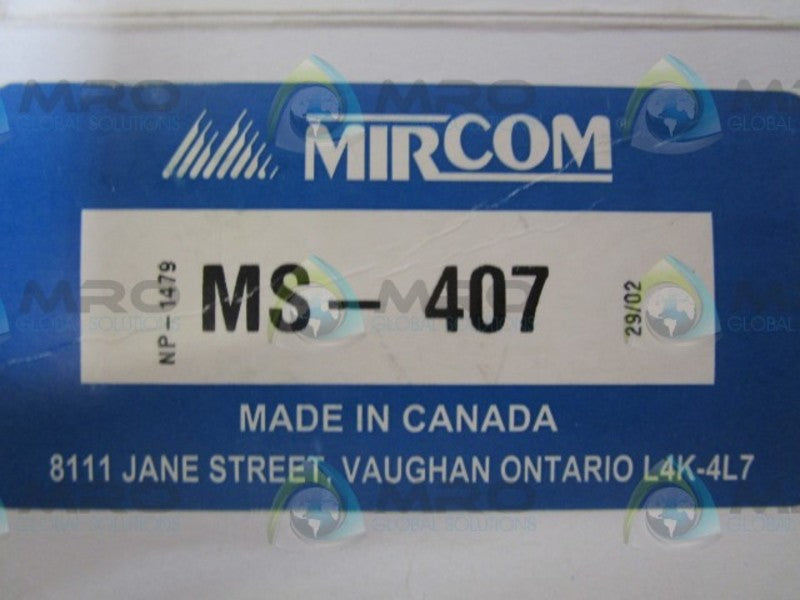 MIRCON MS-407 FIRE ALARM STATION  NSMP