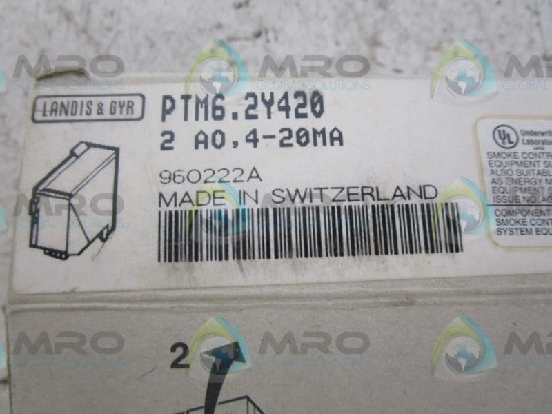 LANDIS & GYR PTM6.2Y420  NSMP