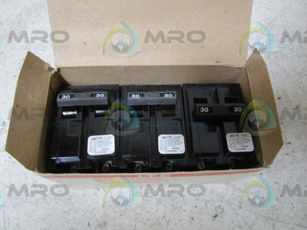 LOT OF 3 ITE Q230 CIRCUIT BREAKER NSMP