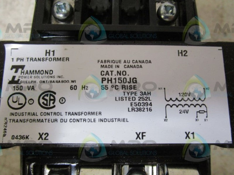 HAMMOND PH150JG TRANSFORMER  NSMP