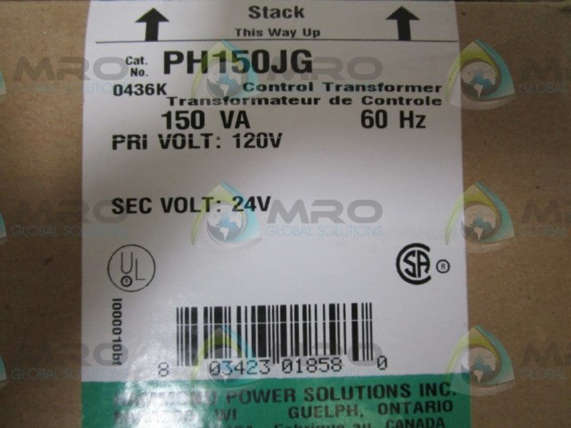 HAMMOND PH150JG TRANSFORMER  NSMP