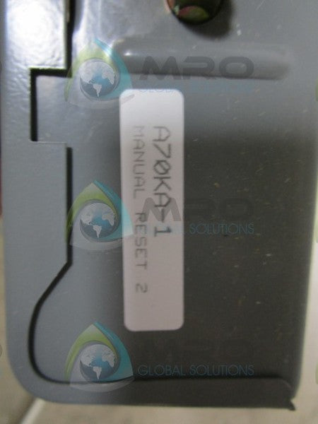 JOHNSON CONTROLS A70KA-1C TEMPERATURE CONTROL  NSMP