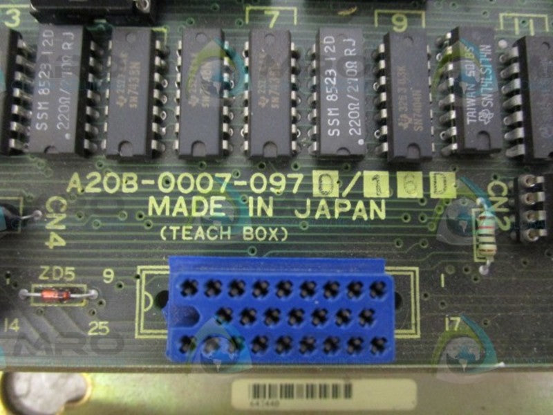 FANUC A20B-0007-0970 MASTER BOARD  UNMP