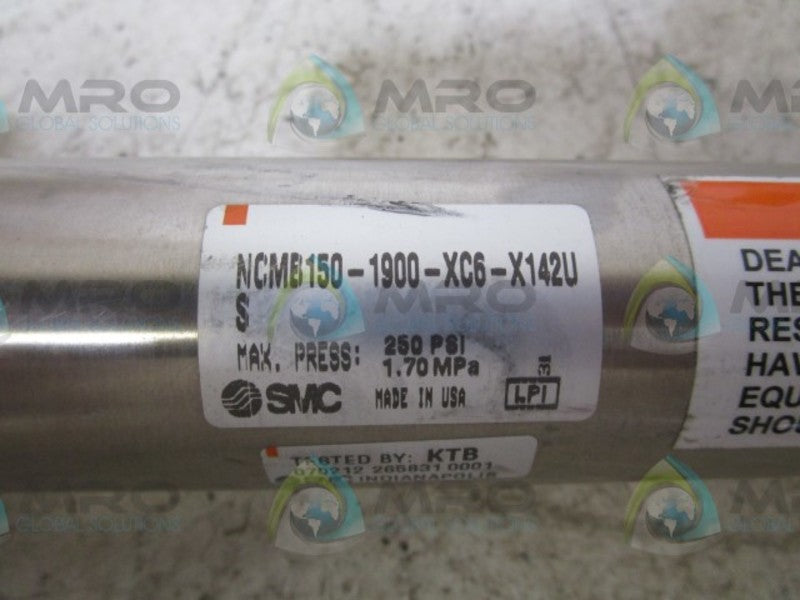 SMC NCMB150-1900-XC6-X142U CYLINDER  NSNP